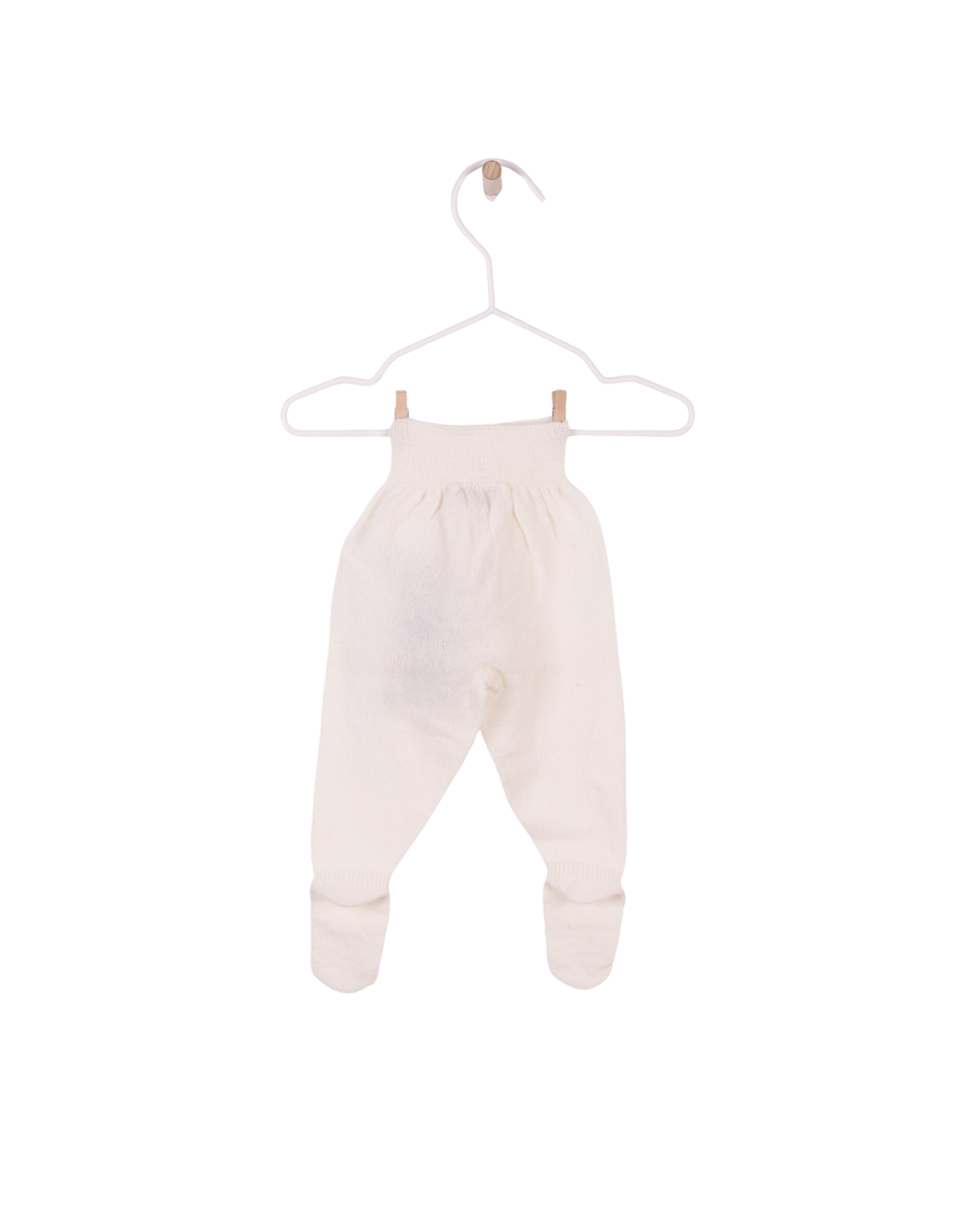 Knitted Footed Trousers in Merino Wool and Cashmere