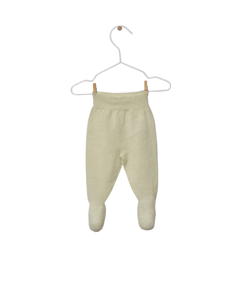 Knitted Footed Trousers in Merino Wool and Cashmere