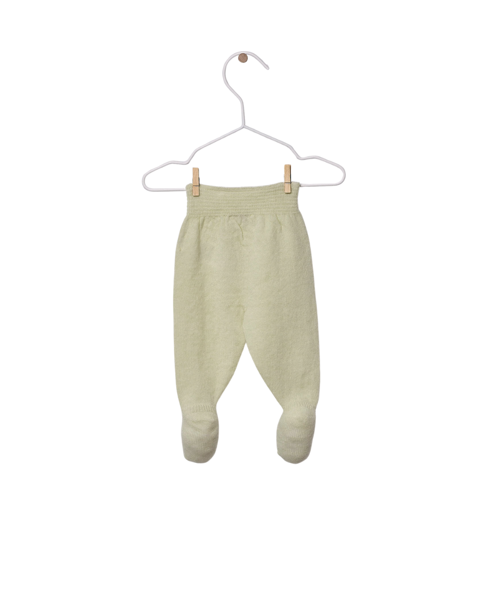 Knitted Footed Trousers in Merino Wool and Cashmere