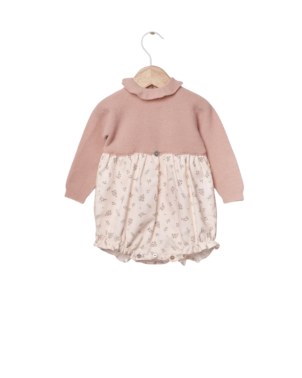 Cute Long Sleeve with Floral Fabric