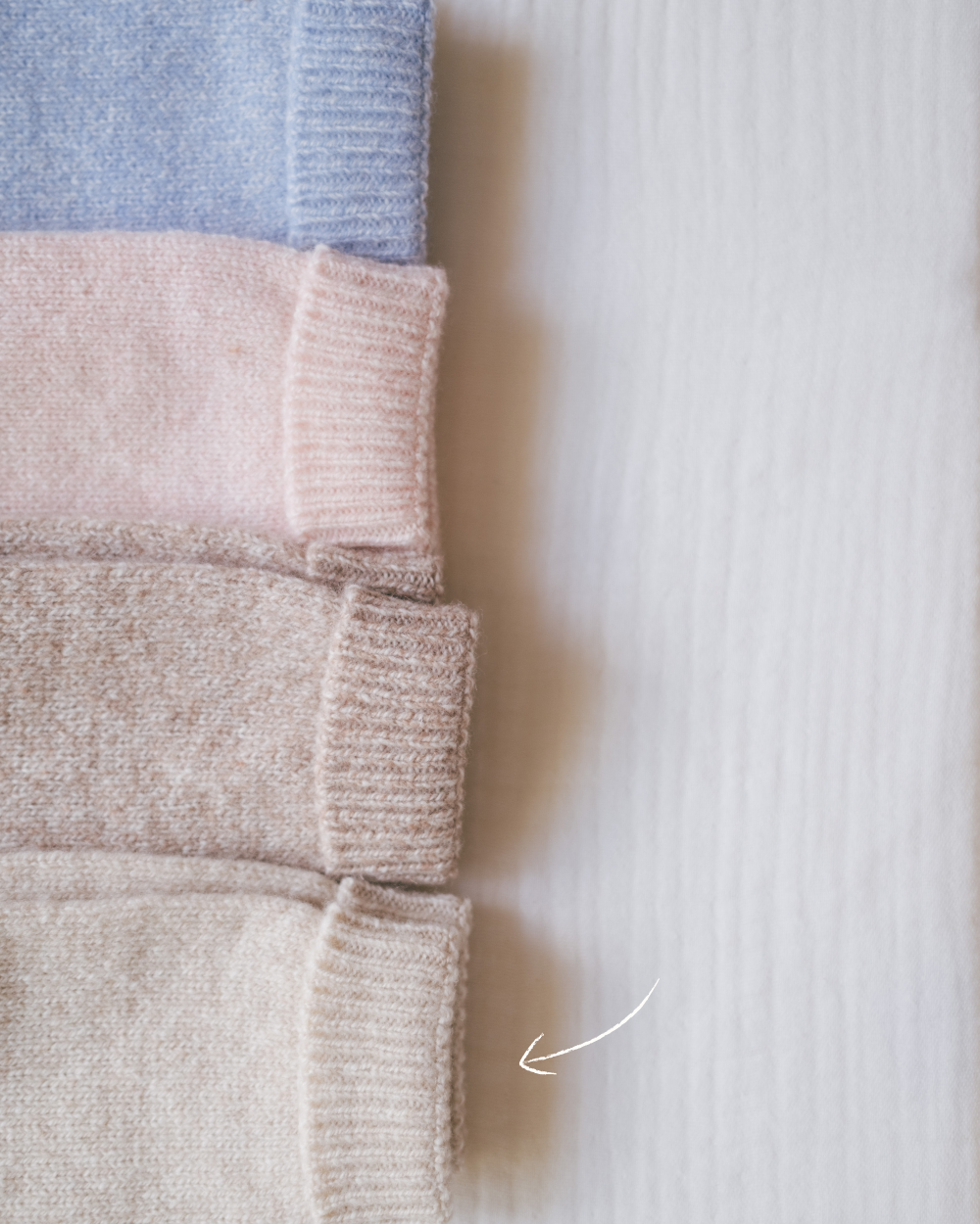 Pantalon tricoté en laine mérinos