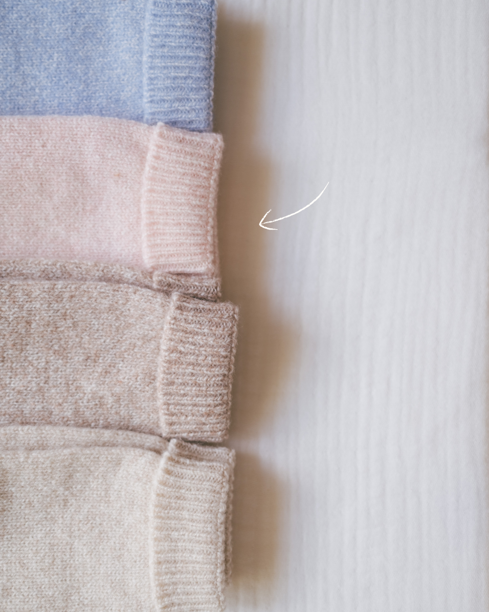 Pantalon tricoté en laine mérinos