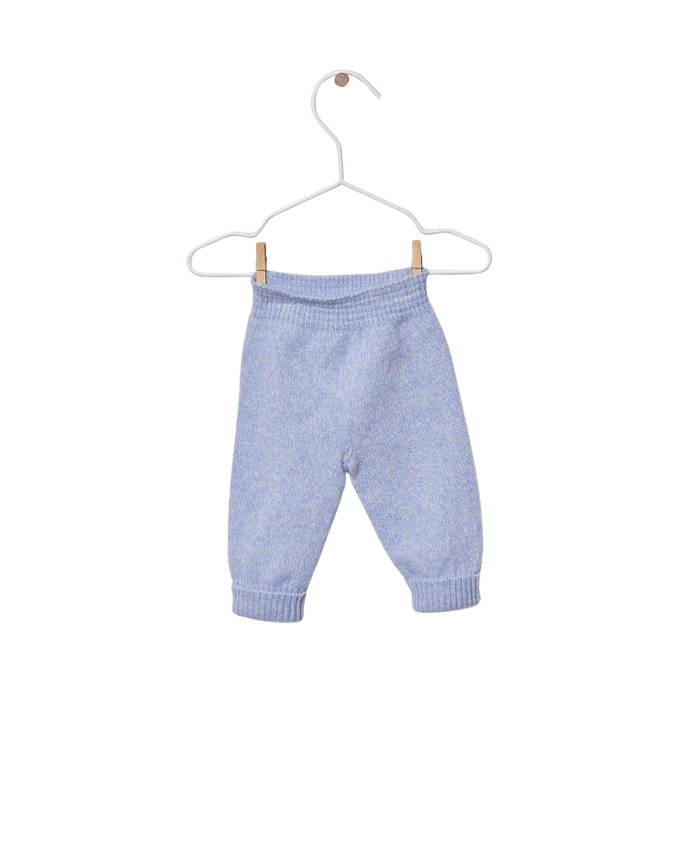 Pantalon tricoté en laine mérinos