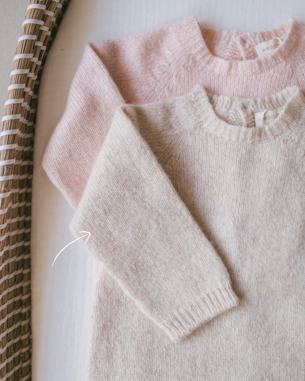 Babygrow Tricotado em Lã Merino