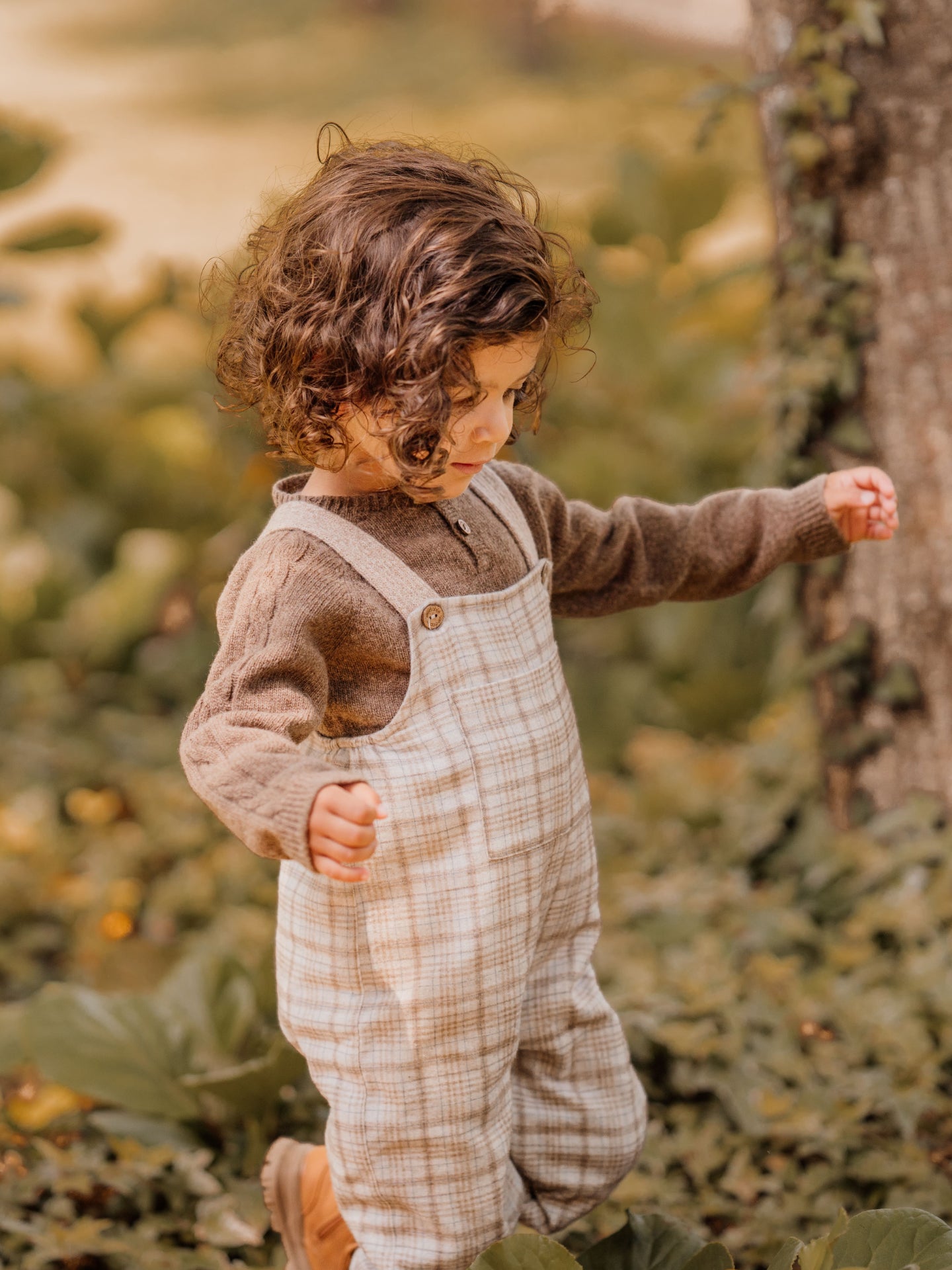 Tartan Plaid Overalls