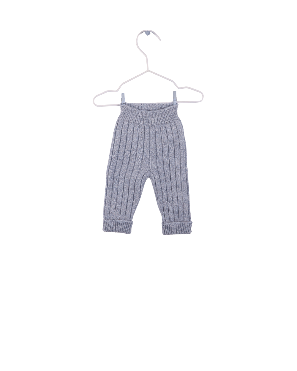 Pantalon tricoté en laine mérinos