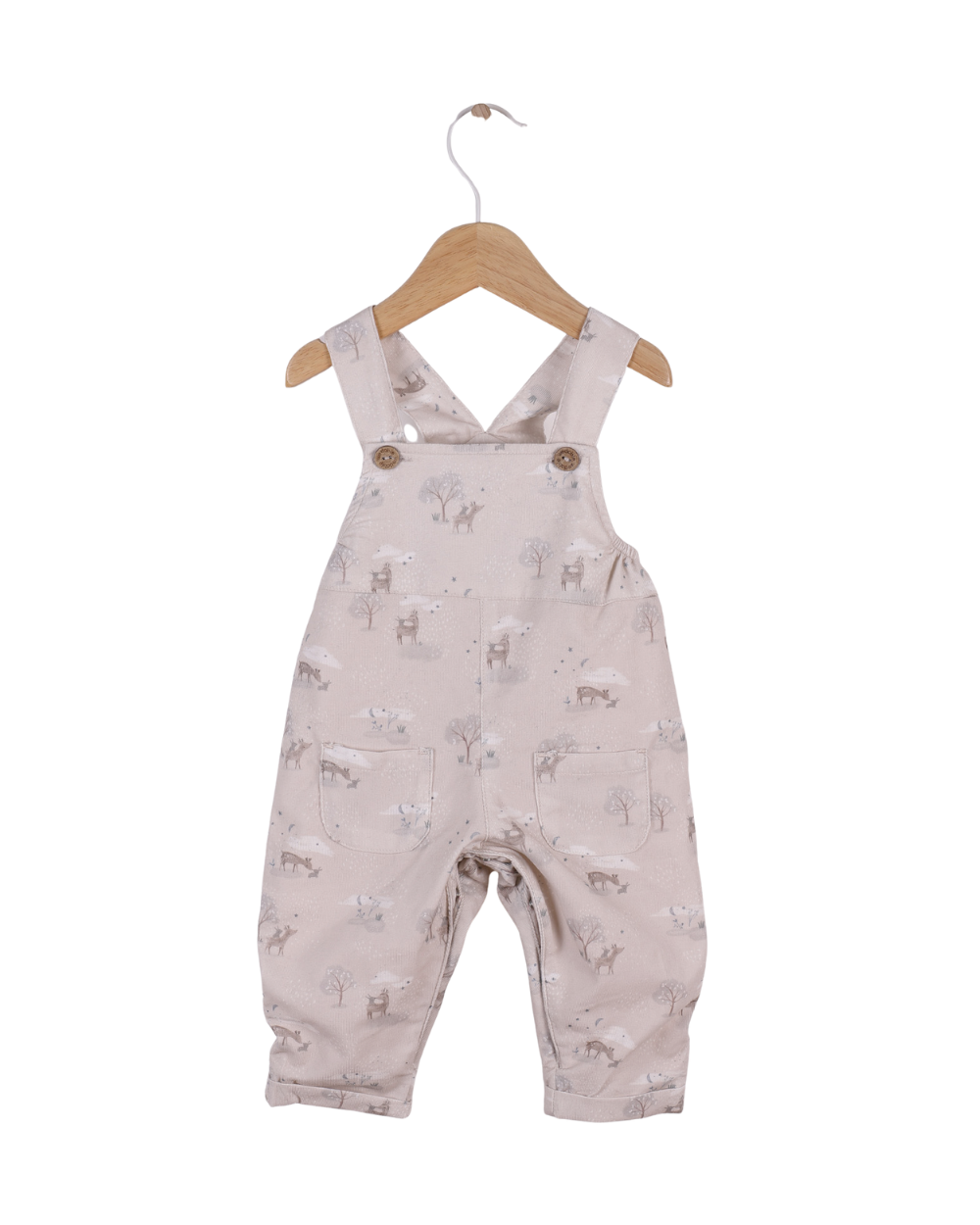 Bombazine Overalls Forest Animals