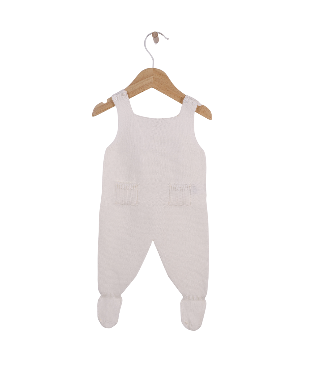 Knitted Merino Wool Dungarees