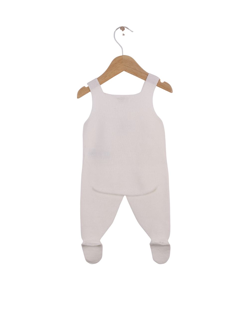 Knitted Merino Wool Dungarees