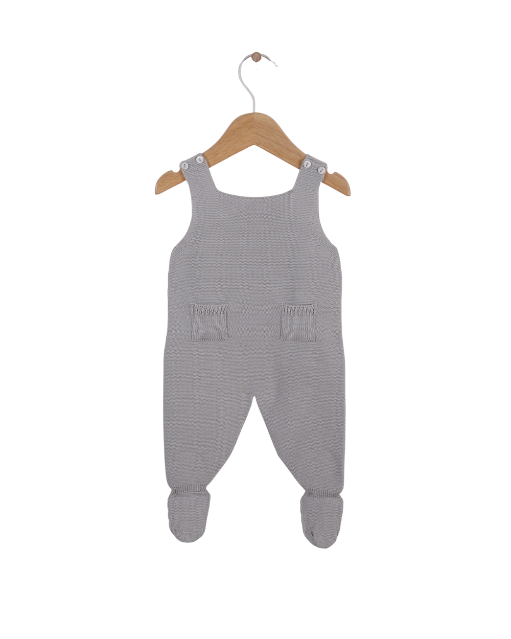 Knitted Merino Wool Dungarees