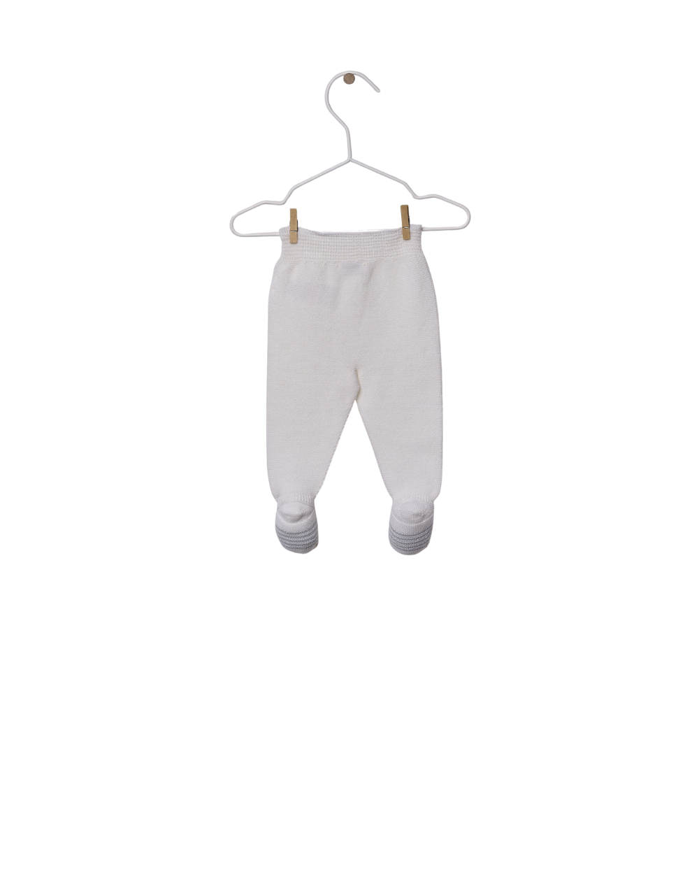 Striped Knitted Footed Trousers