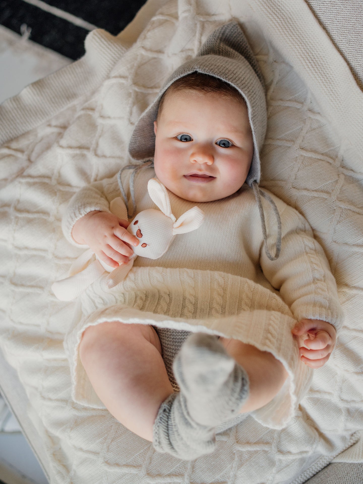 Vestido Tricotado em Lã Merino