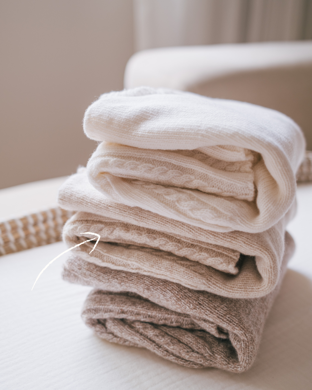 Vestido Tricotado em Lã Merino