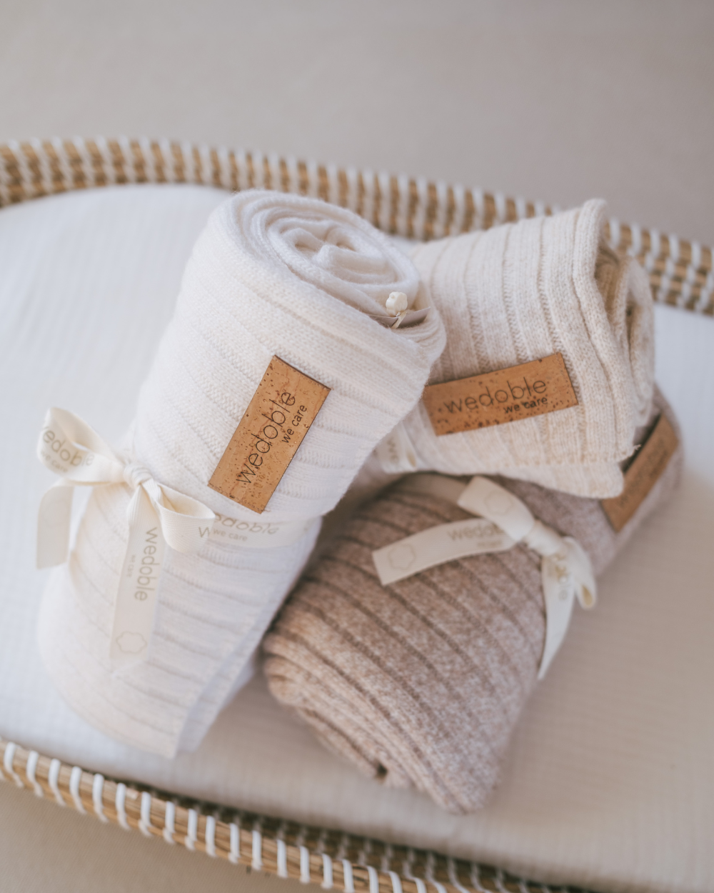 Merino Wool Knitted Blanket