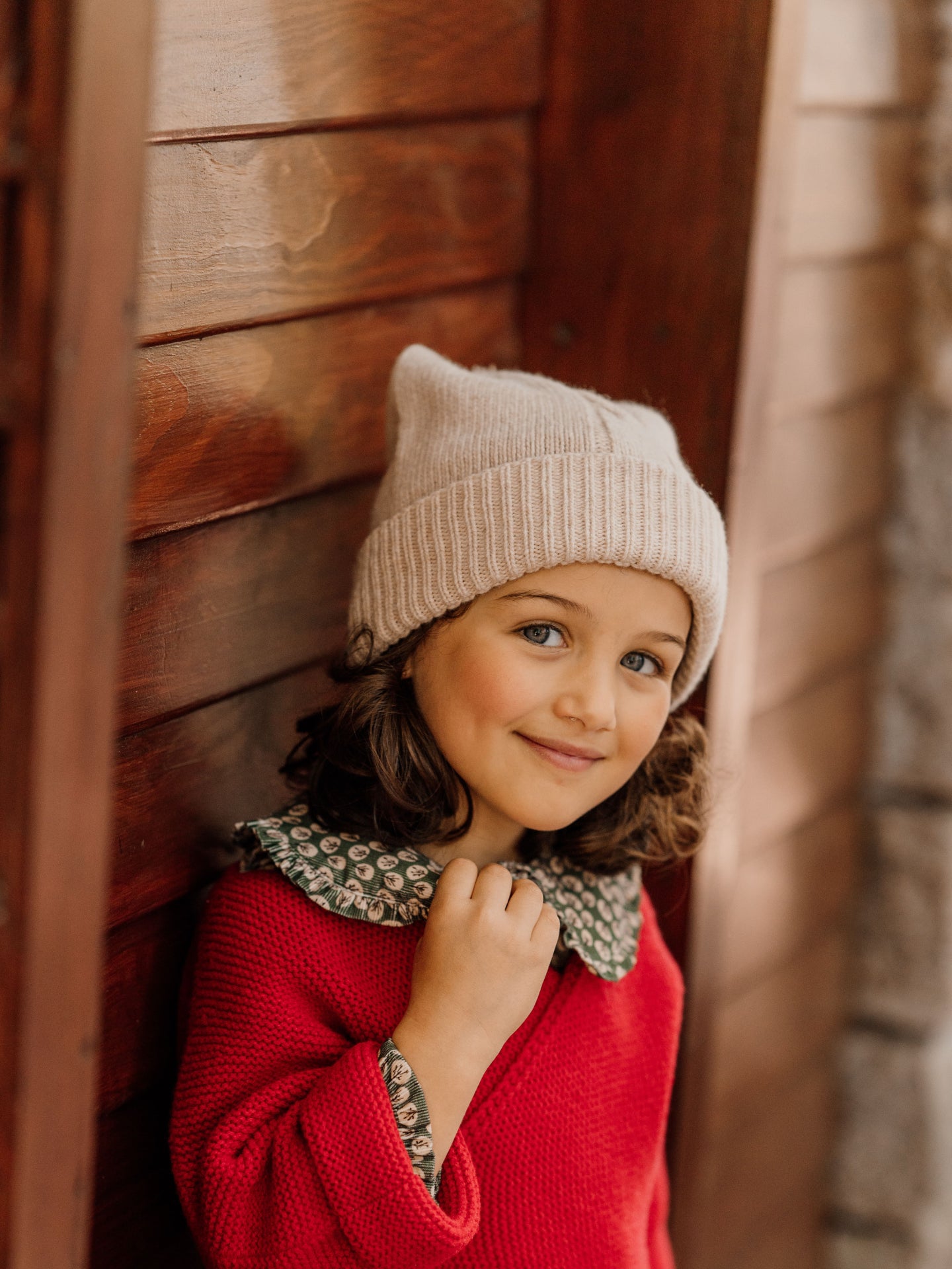 Bonnet à pompon
