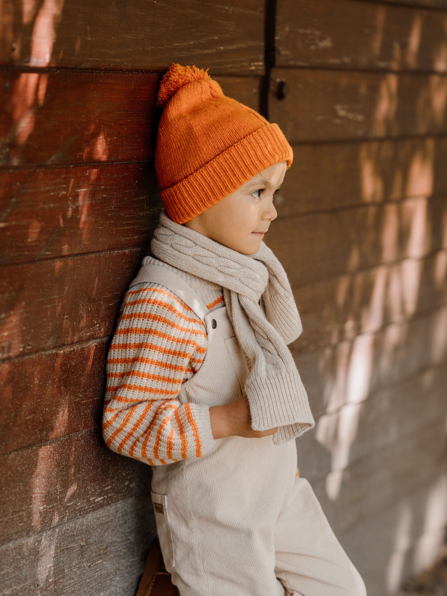 Knitted Merino Wool Scarf