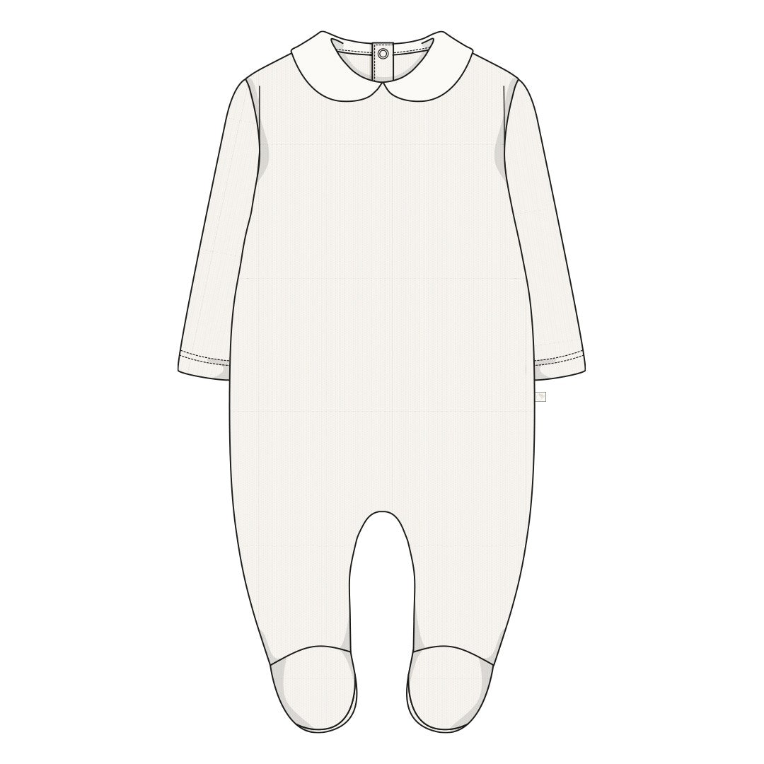 Babygrow Algodão Orgânico Gola Redonda