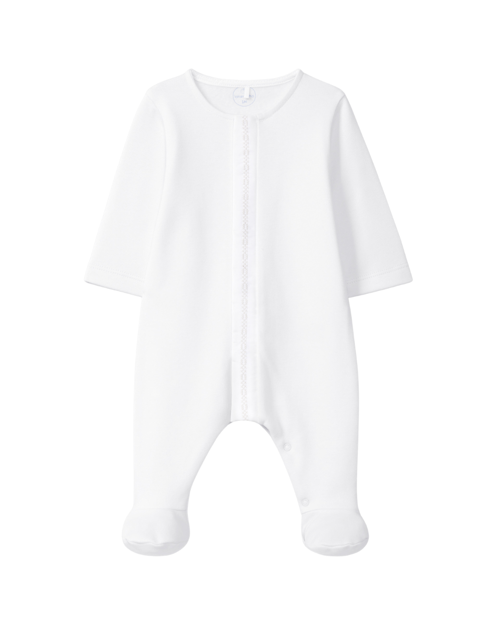 Babygrow Detalhe Bordado Ponto Cruz