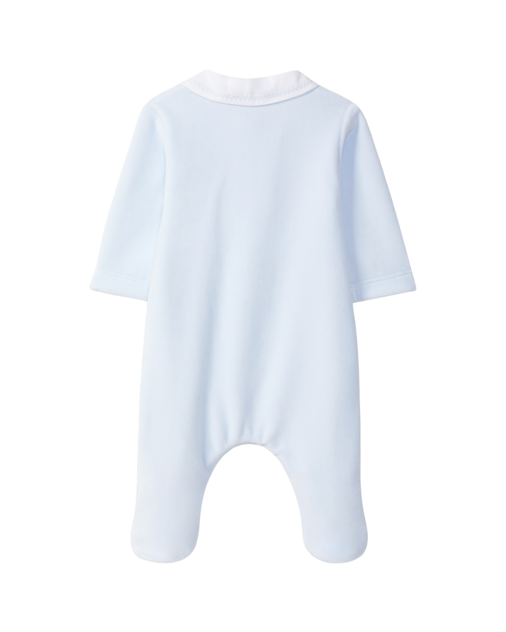 Babygrow Veludo Canelado Detalhe Ponto Cruz