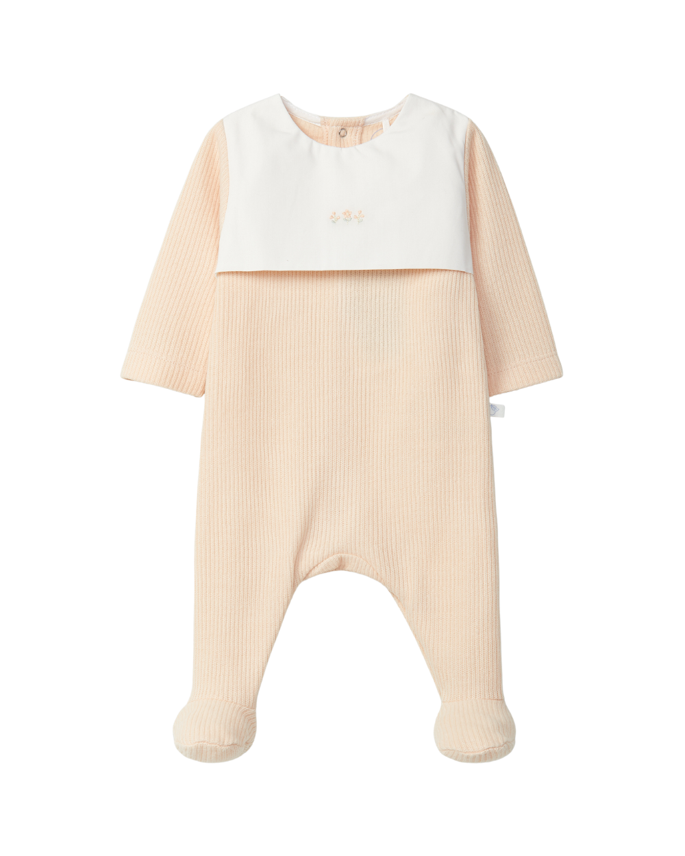 Babygrow Algodão Orgânico Detalhe Bordado
