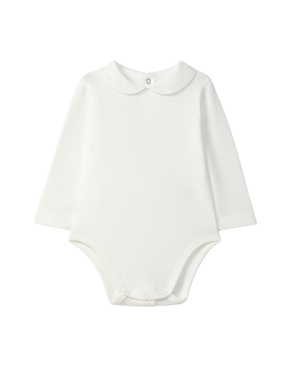 Body Gola Redonda Pintas Bordadas