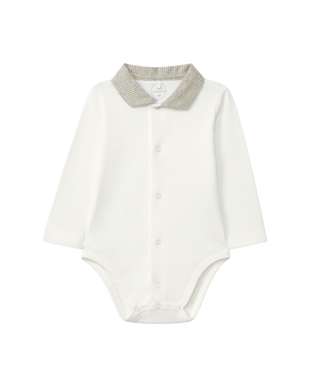 Body Gola de Bico Micro-Vichy