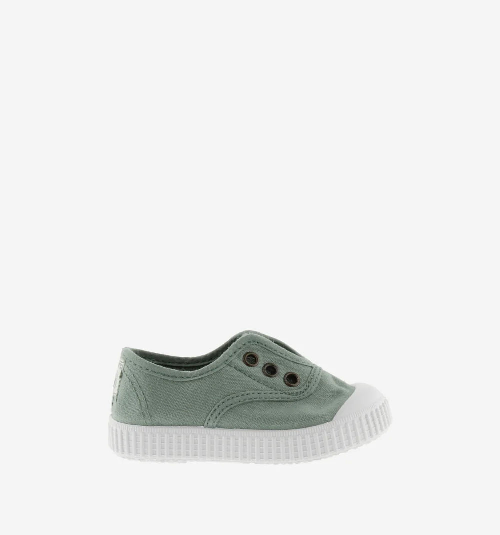 Elastic Canvas Sneakers