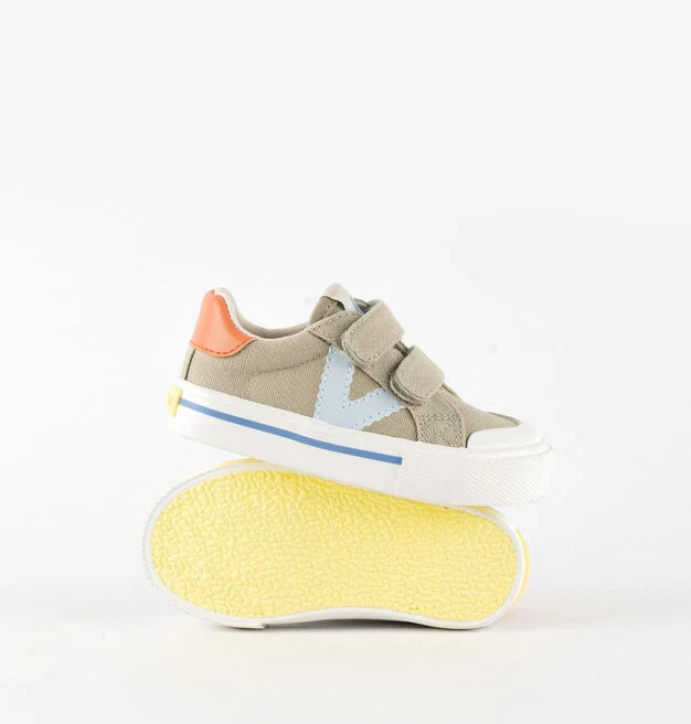 TRIBU Canvas Strappy Sneakers