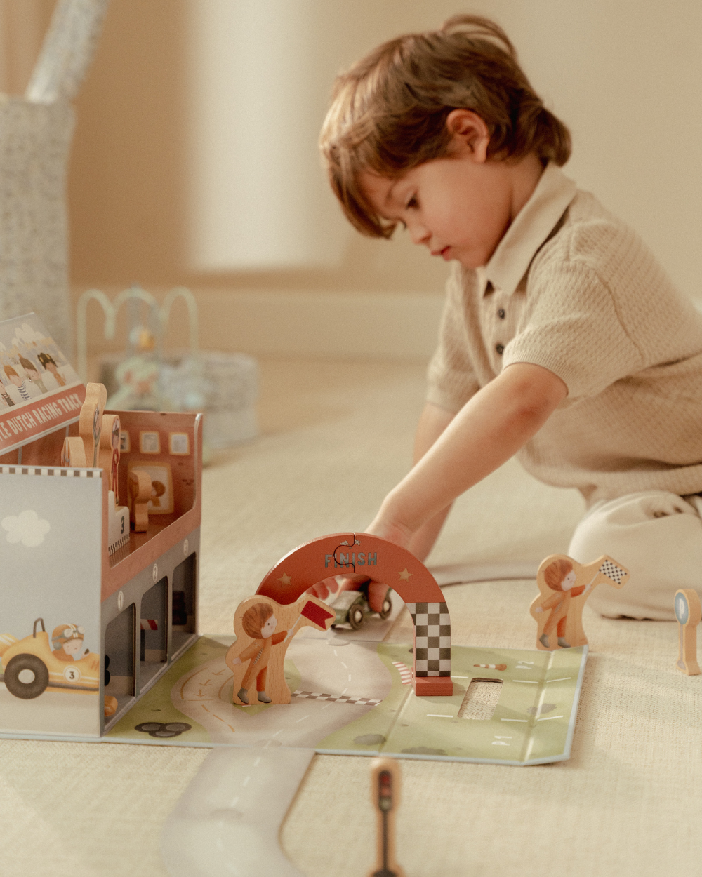 Racing Suitcase with Track