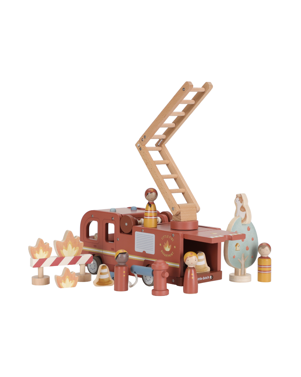 Wooden Fire Truck