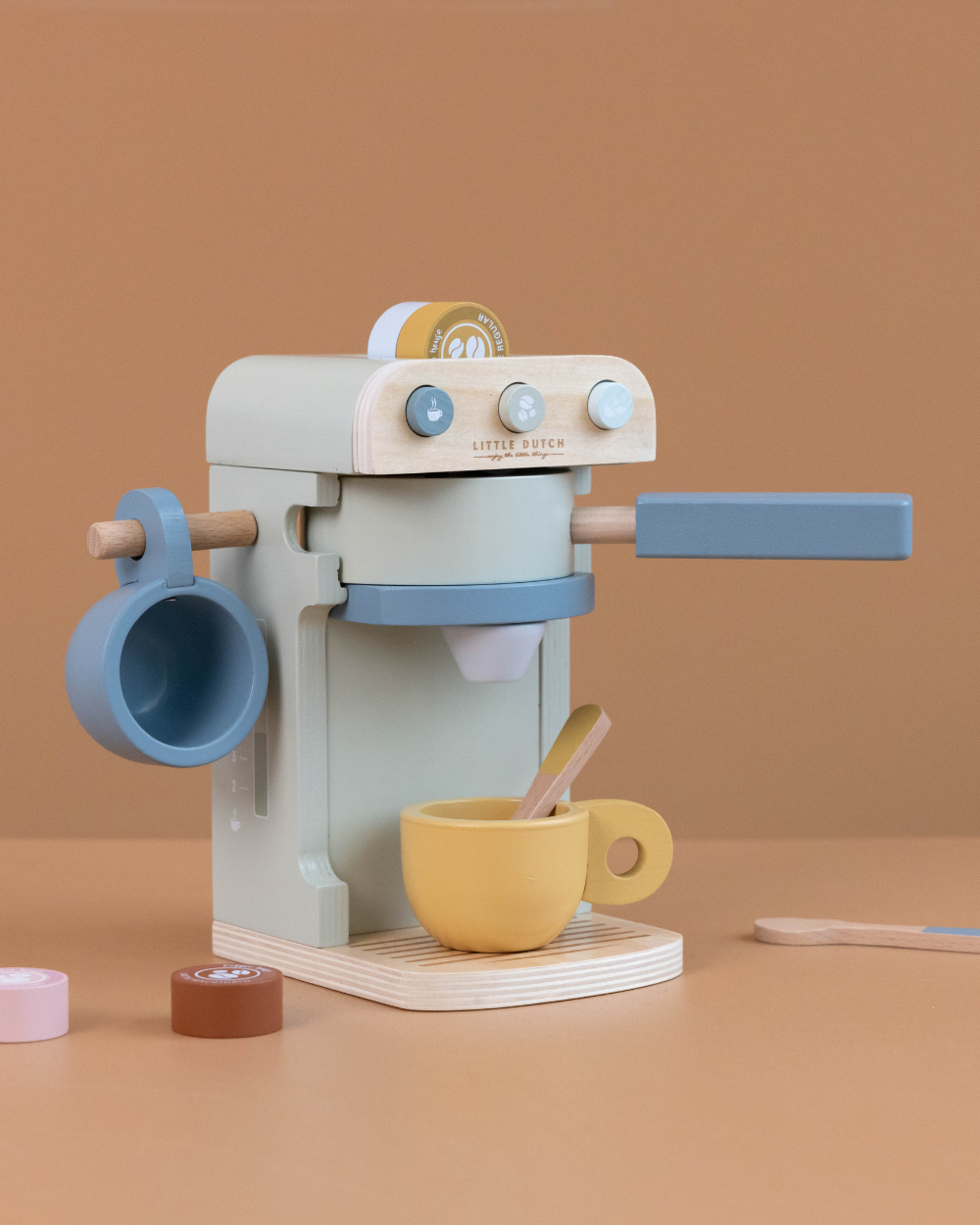 Wooden Coffee Machine