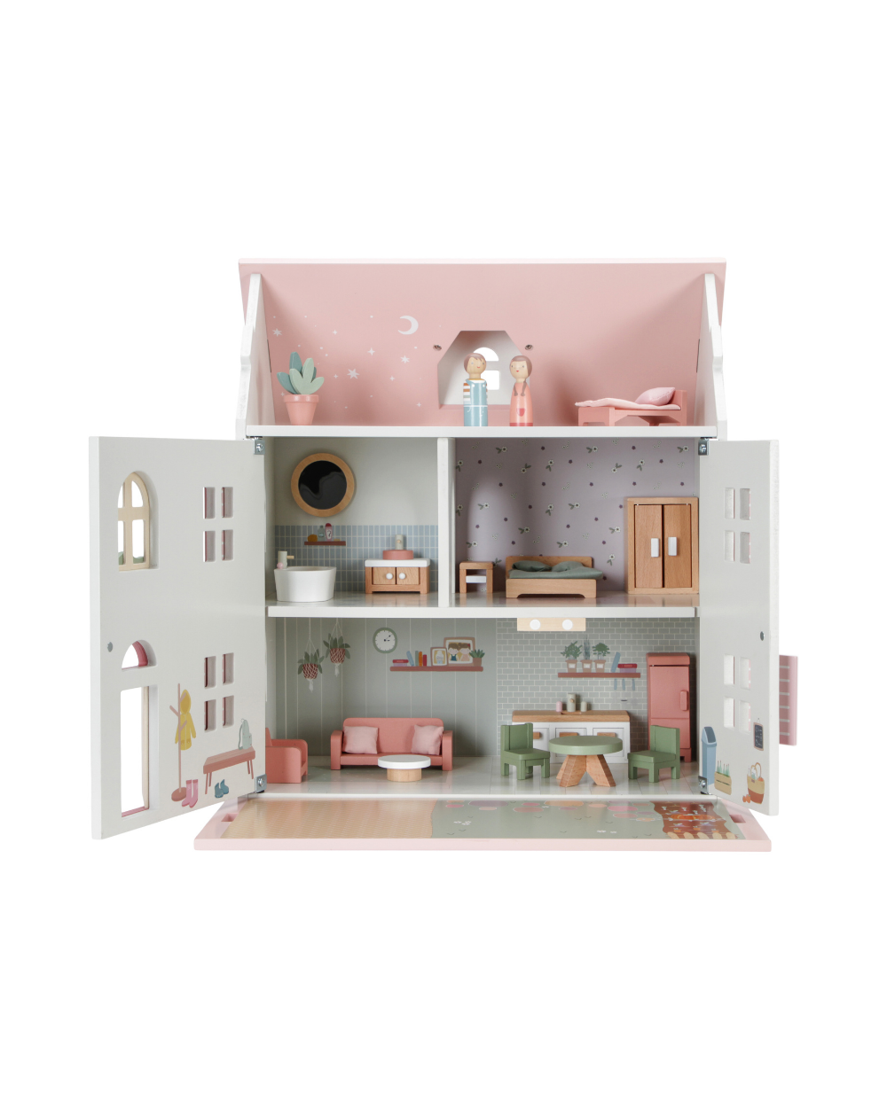 Casa de Bonecas em Madeira