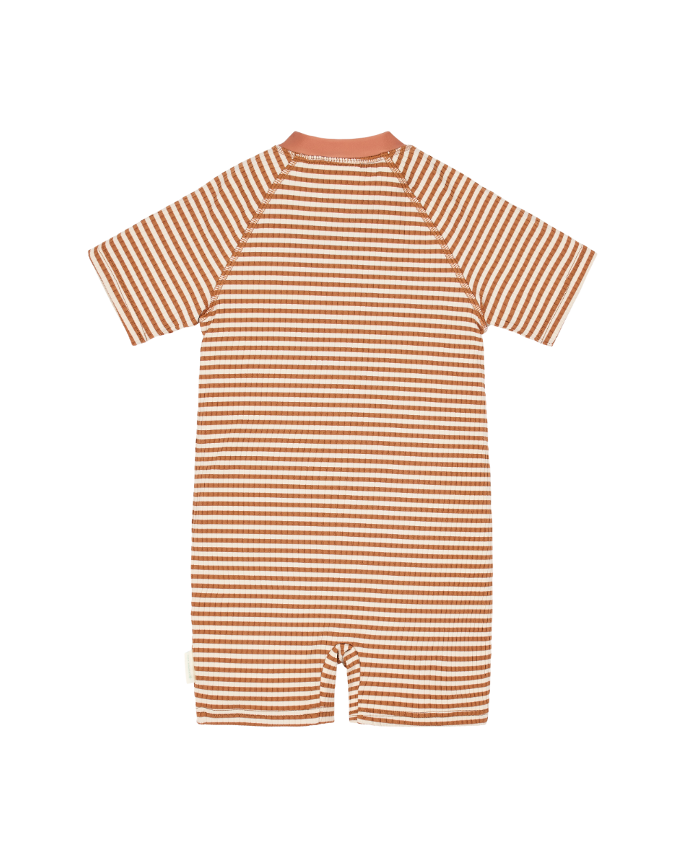 Fato de Banho Manga Curta | Ocean Brown Stripes