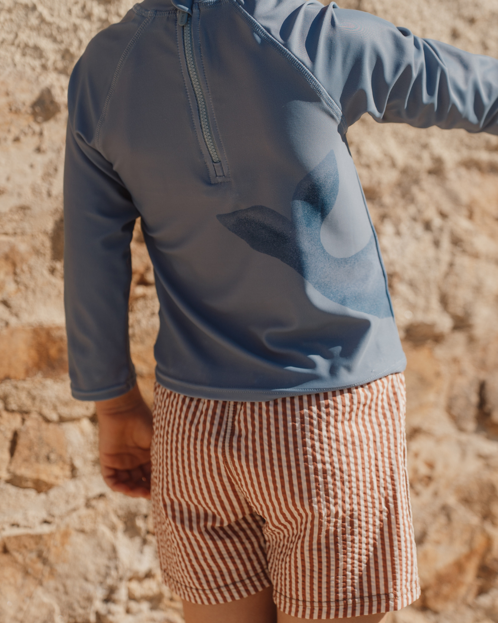 Calções de Banho | Ocean Brown Stripes