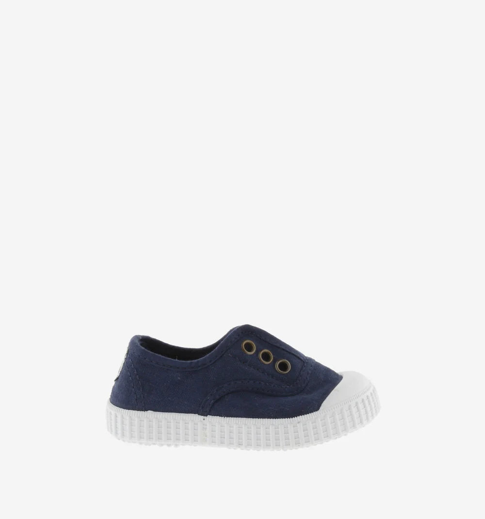 Elastic Canvas Sneakers