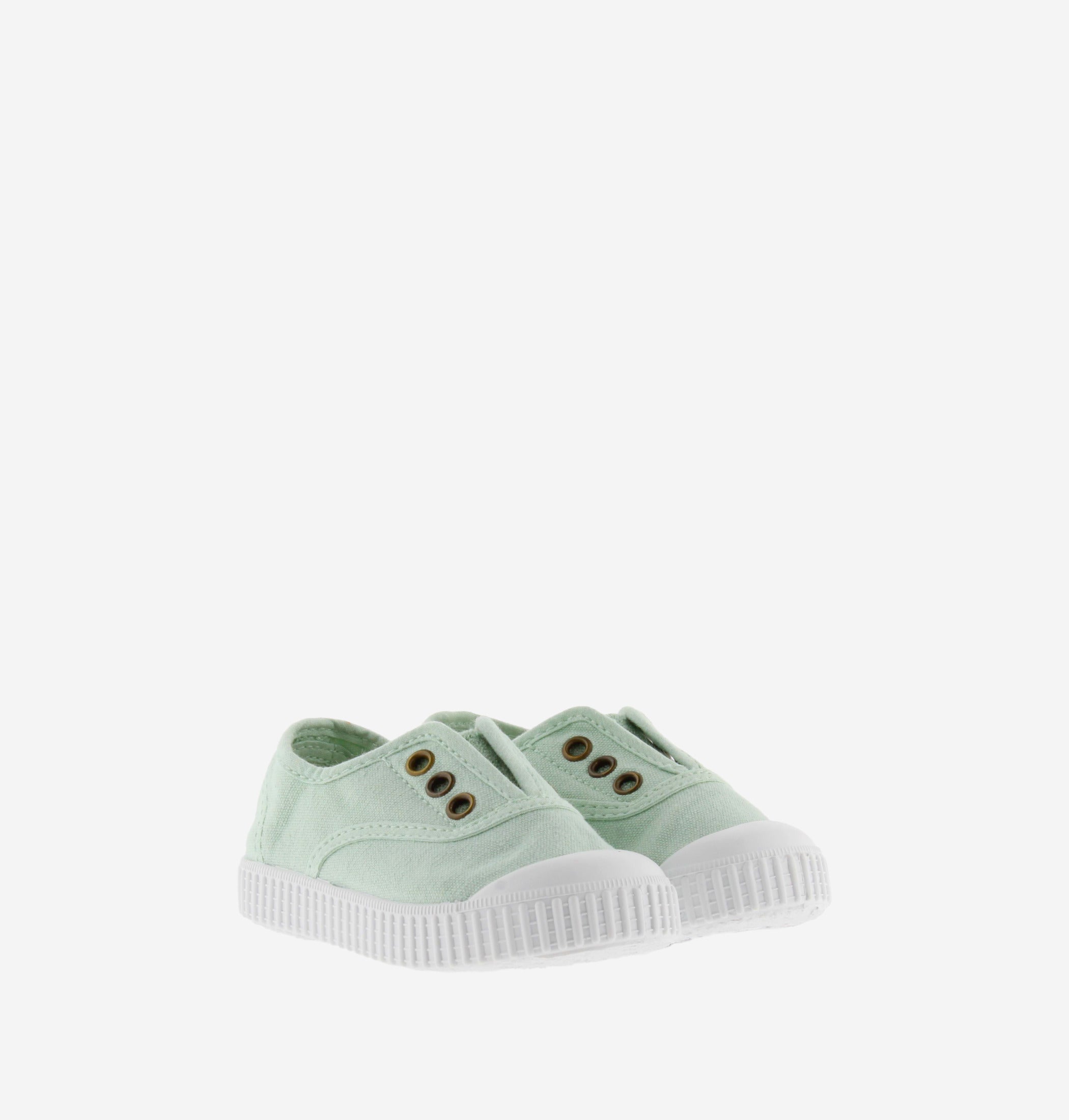 Elastic Canvas Sneakers