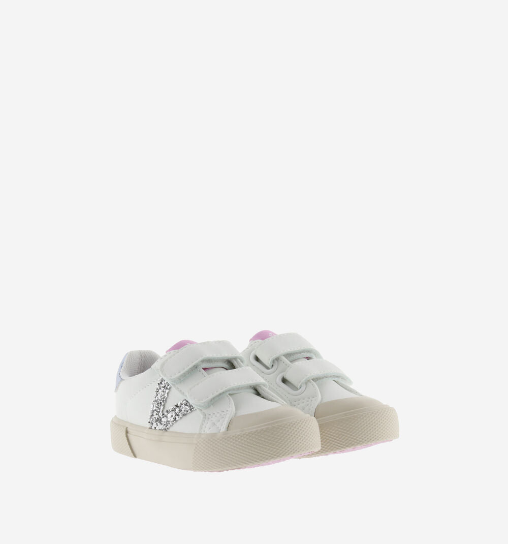 TRIBU Glitter Leather Effect Pumps