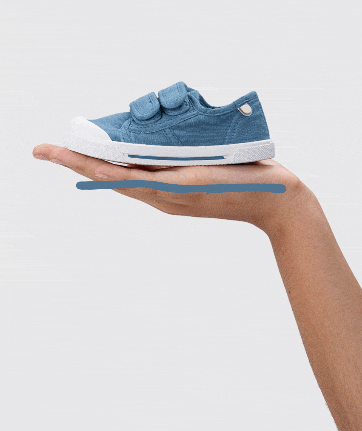 Canvas Velcro - Barefoot -