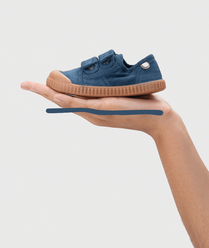 Sapatilha Berri Velcro Caramelo - Barefoot -