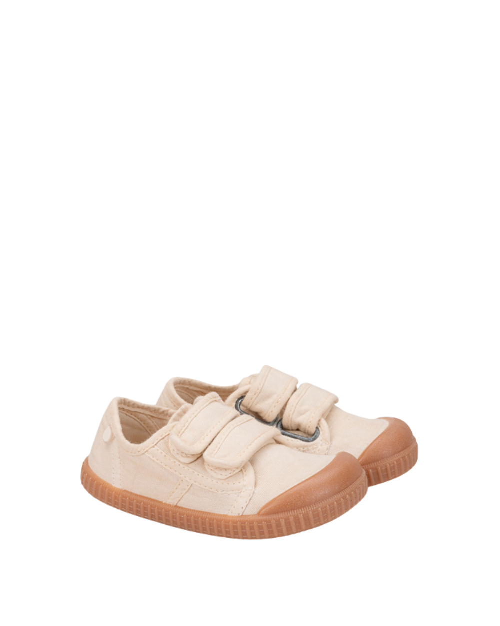 Chaussures Berri Velcro Caramel - Pieds nus -