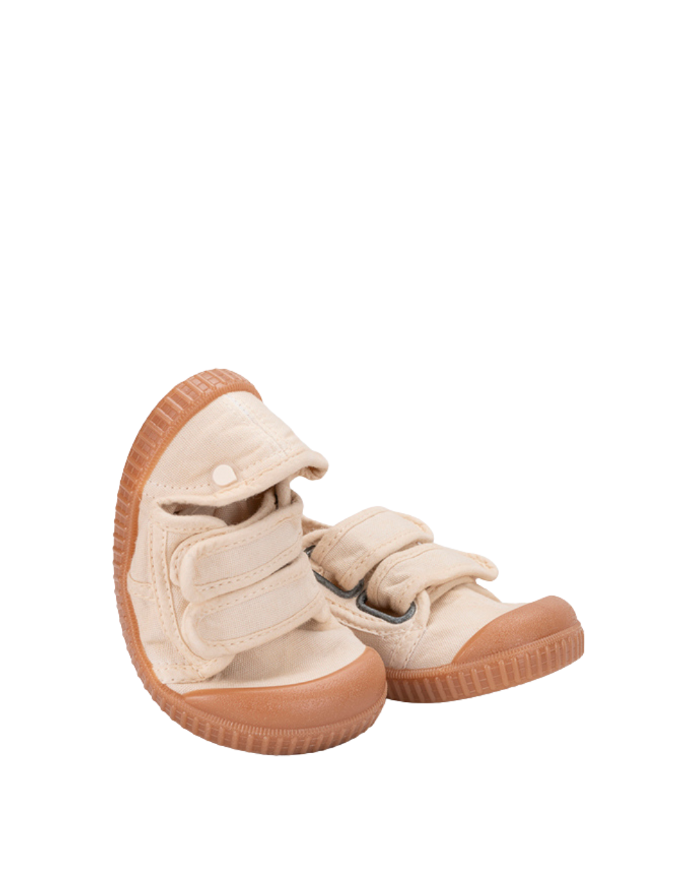 Chaussures Berri Velcro Caramel - Pieds nus -