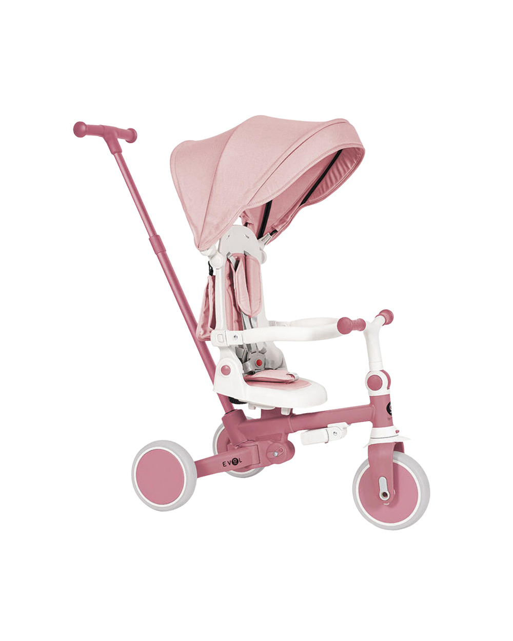 Triciclo Multifunções Evol | Pink
