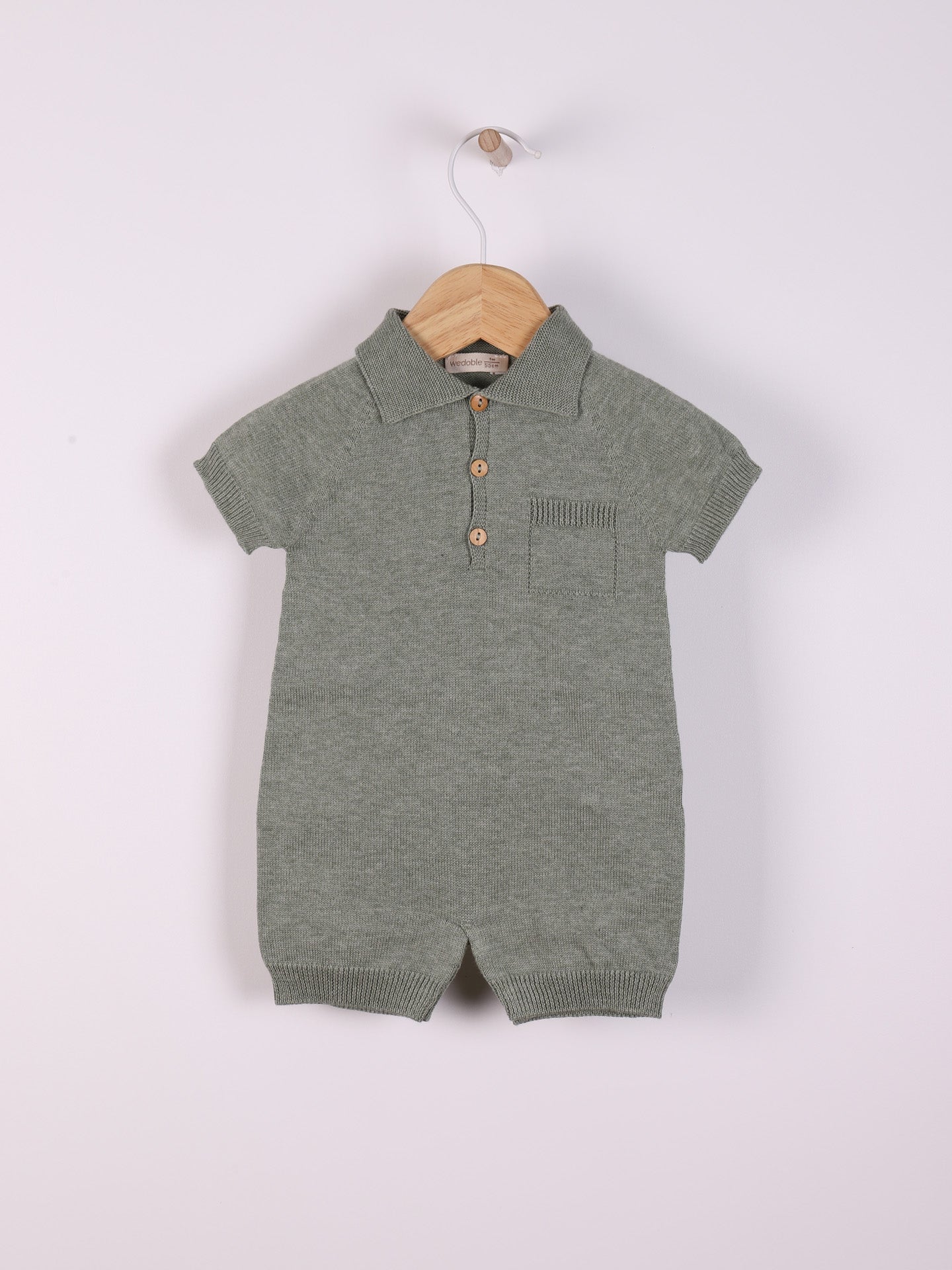 Cute Knitted Short Sleeve Polo Shirt