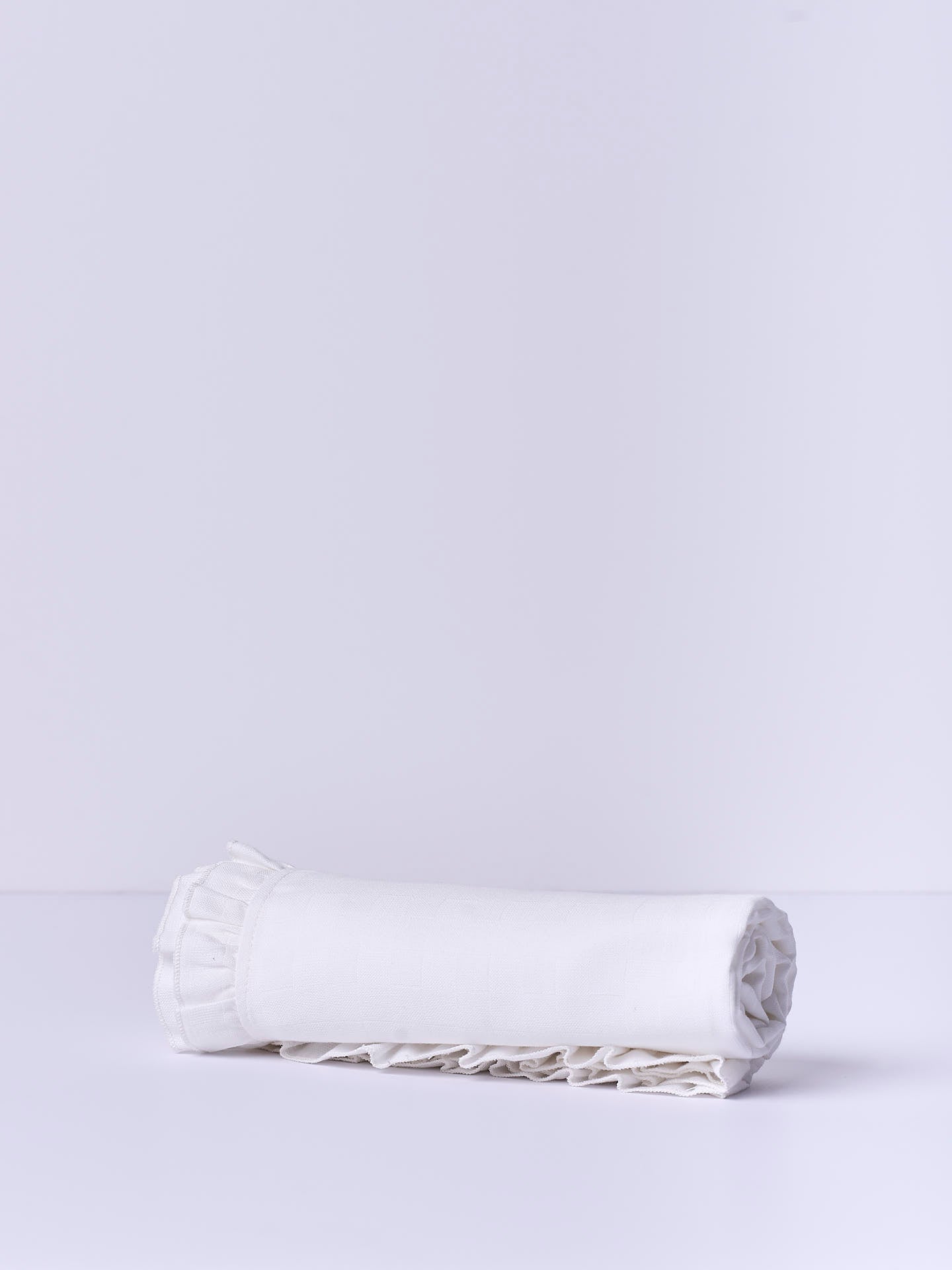 Cotton Blanket with Frill