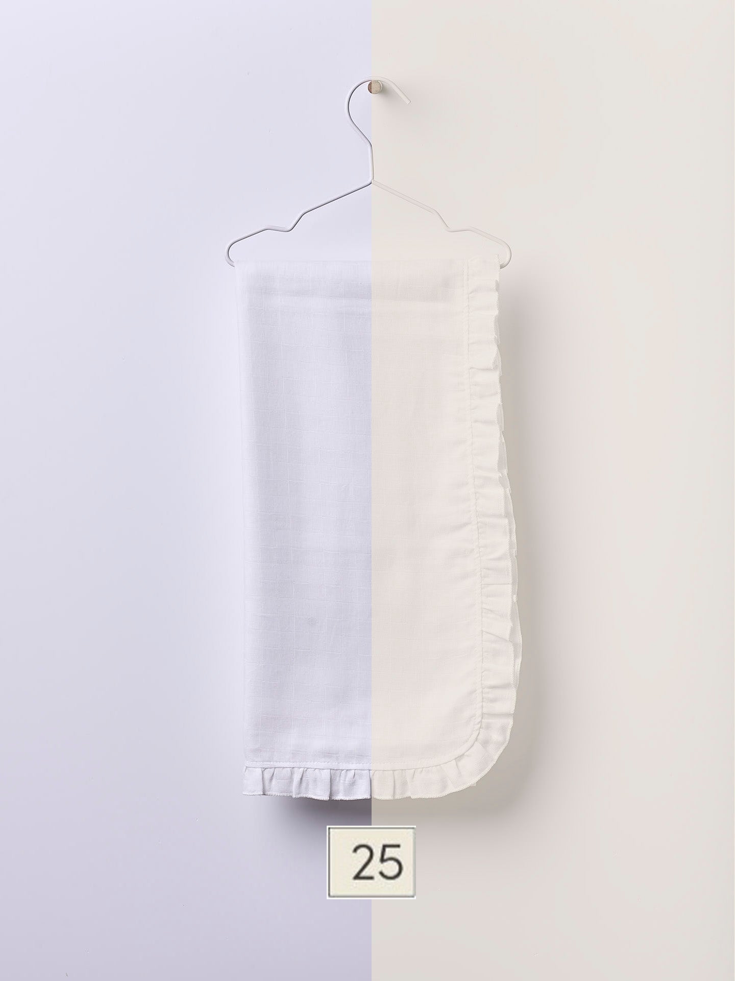 Cotton Blanket with Frill