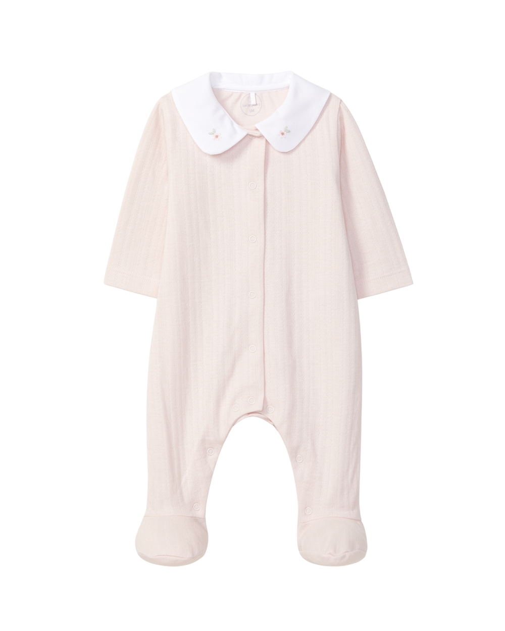 Babygrow Flores Bordadas