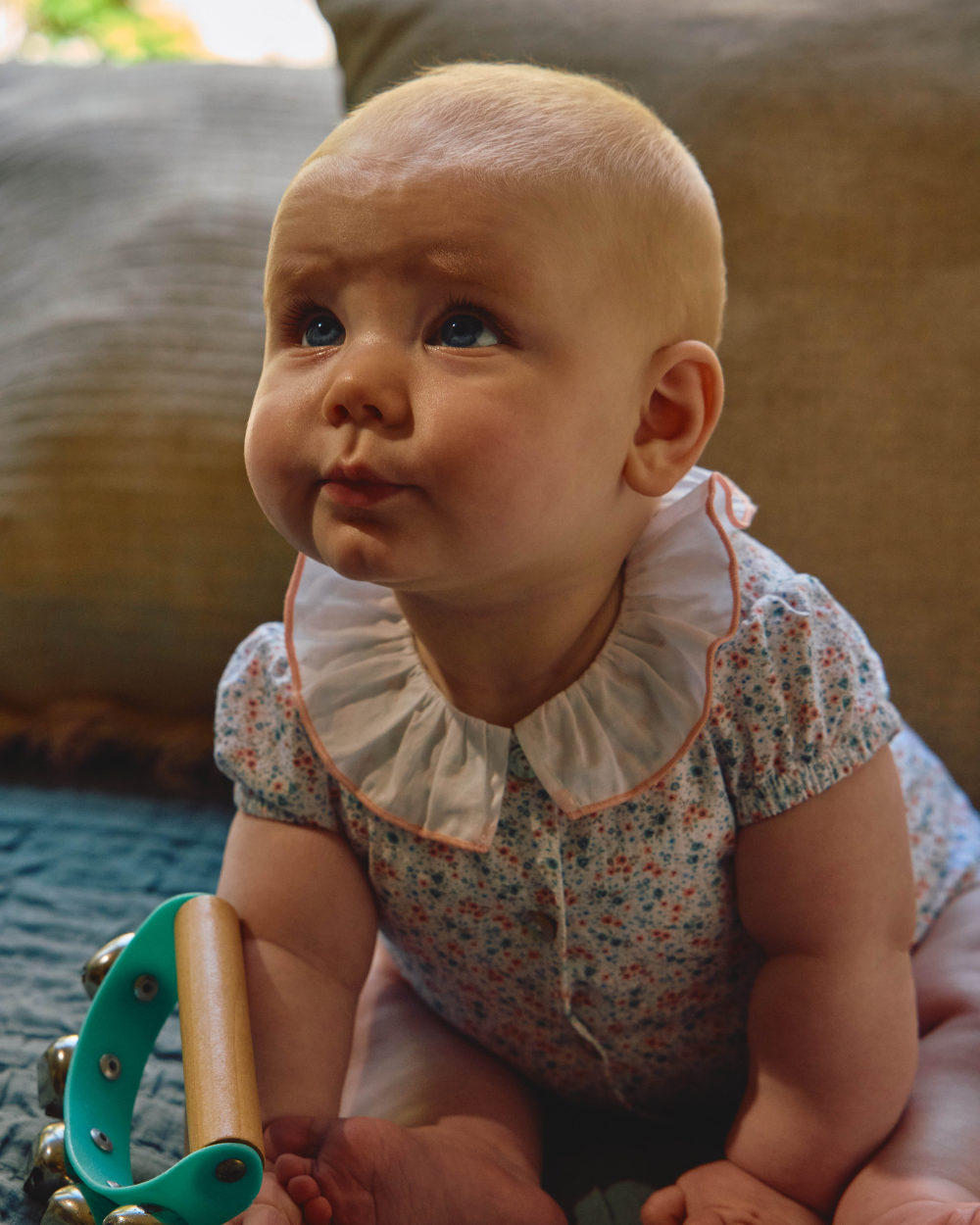 Fofo Flores Seersucker