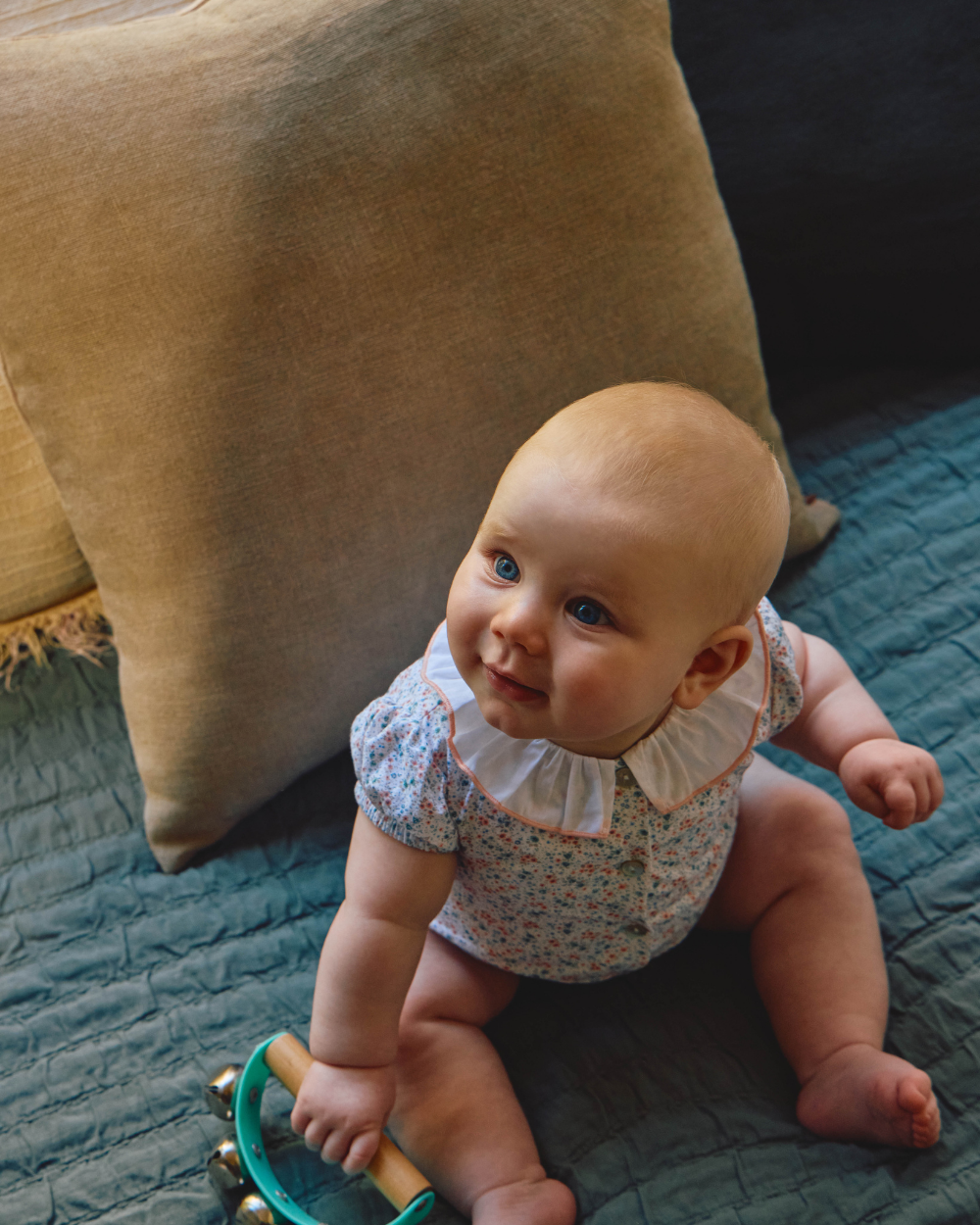 Fofo Flores Seersucker