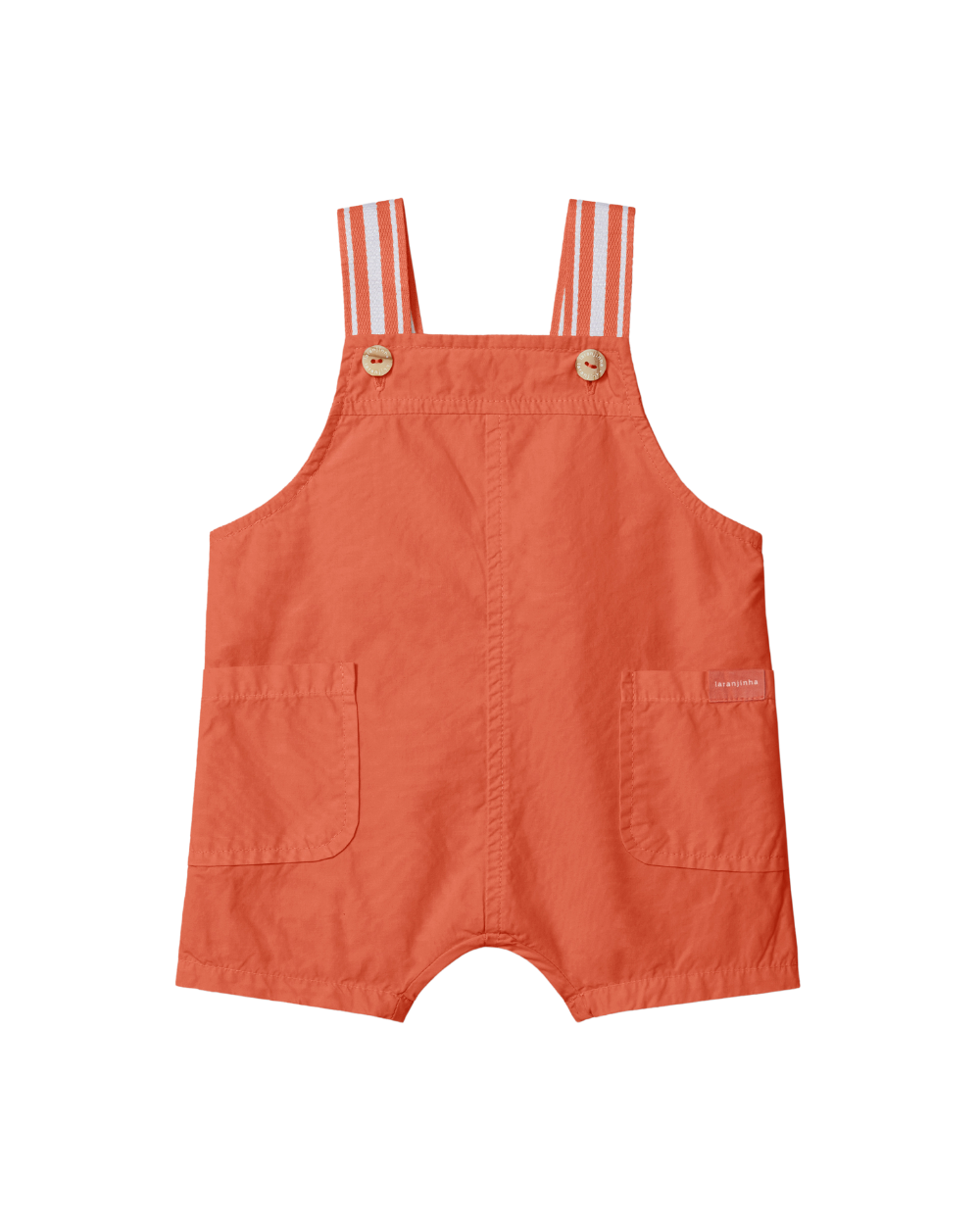 Calções de Peito Alças Contraste