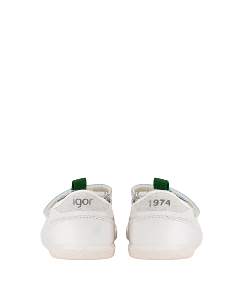 Baskets blanches Berlin - Pieds nus